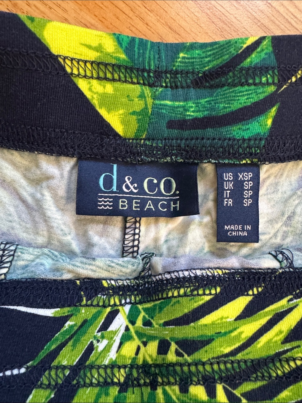 d & co. Tropical Beach Pants 🔅 size XSP - Picture 3 of 8